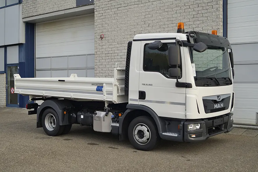 MAN TGL 8.160 BB 4x2 Tipper Truck