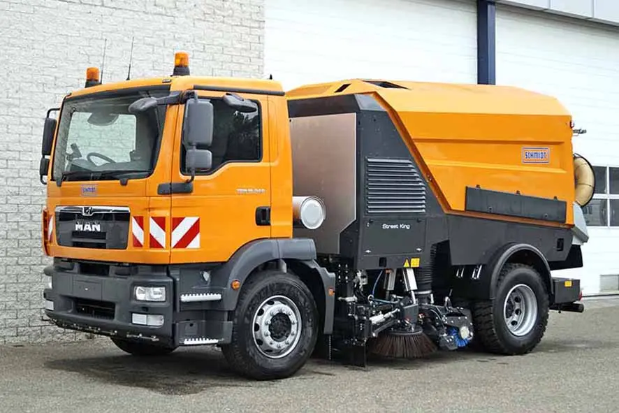 MAN TGM 18.240 BB Sweeper Truck 4x2 7