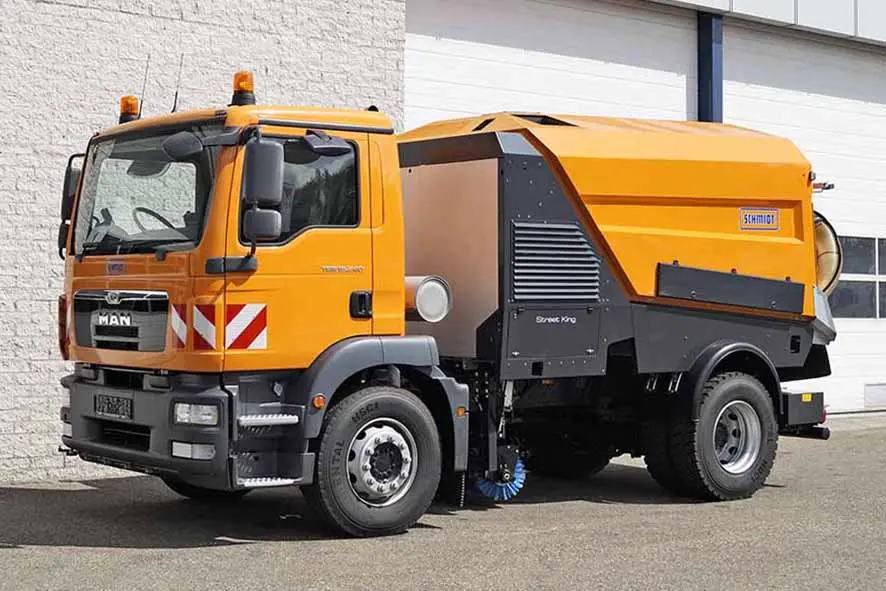 MAN TGM 18.240 BB Sweeper Truck 4x2 7