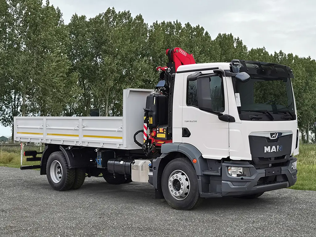 MAN TGM 18.250 BB CH Crane Truck 4x2