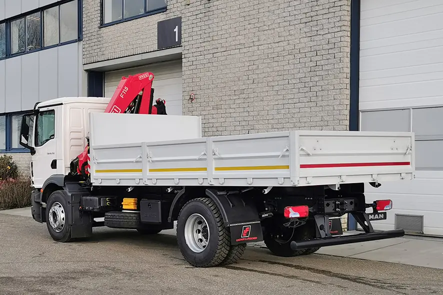 MAN TGM 18.250 BB CH 4x2 Crane Truck 2