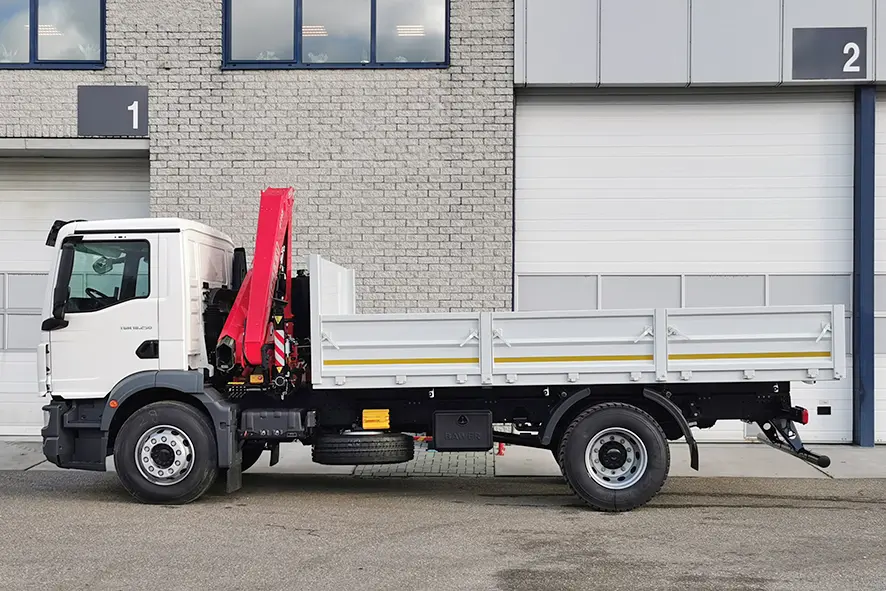 MAN TGM 18.250 BB CH 4x2 Crane Truck 4