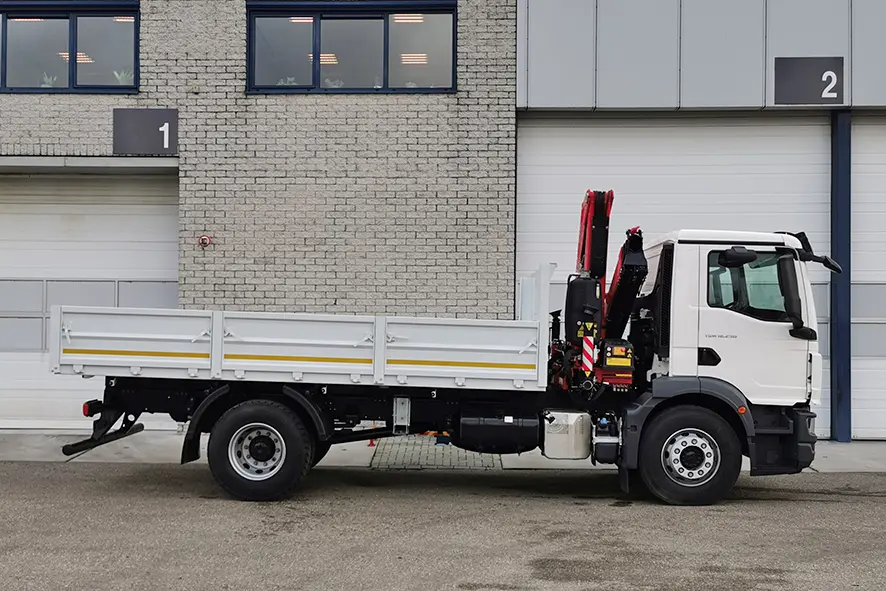 MAN TGM 18.250 BB CH 4x2 Crane Truck 5