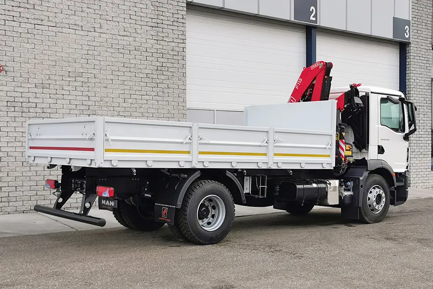 MAN TGM 18.250 BB CH Crane Truck 4x2 6