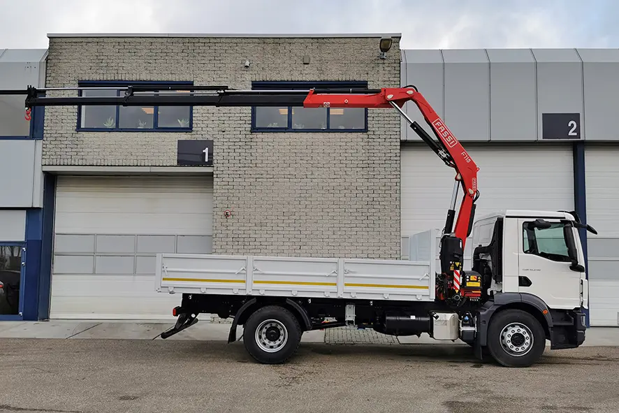 MAN TGM 18.250 BB CH Crane Truck 4x2 15