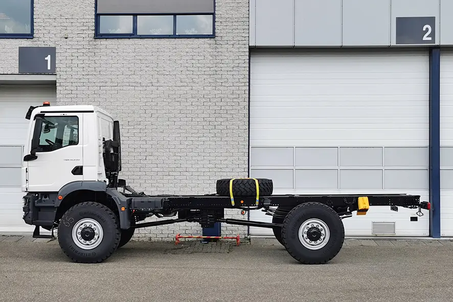 MAN TGM 18.250 BB CH 4x4 Châssis Cabine 4