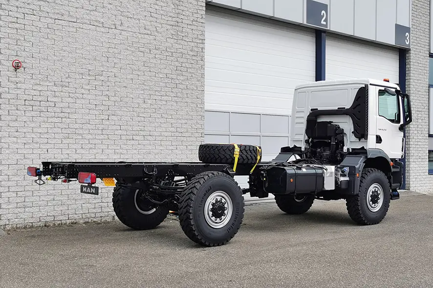 MAN TGM 18.250 BB CH 4x4 Châssis Cabine 5
