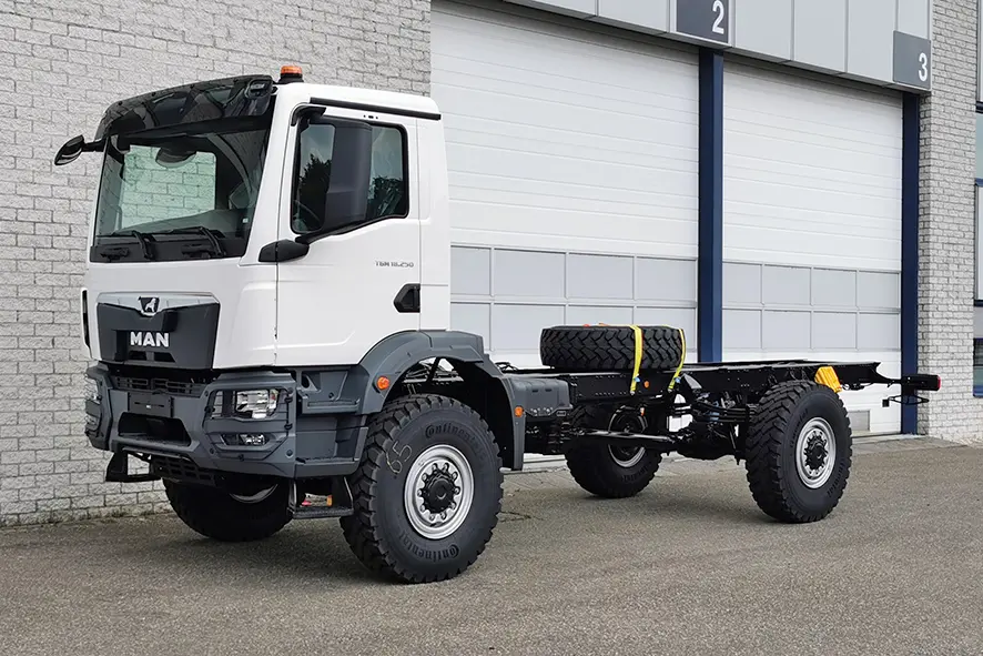 MAN TGM 18.250 BB CH 4x4 Châssis Cabine 7