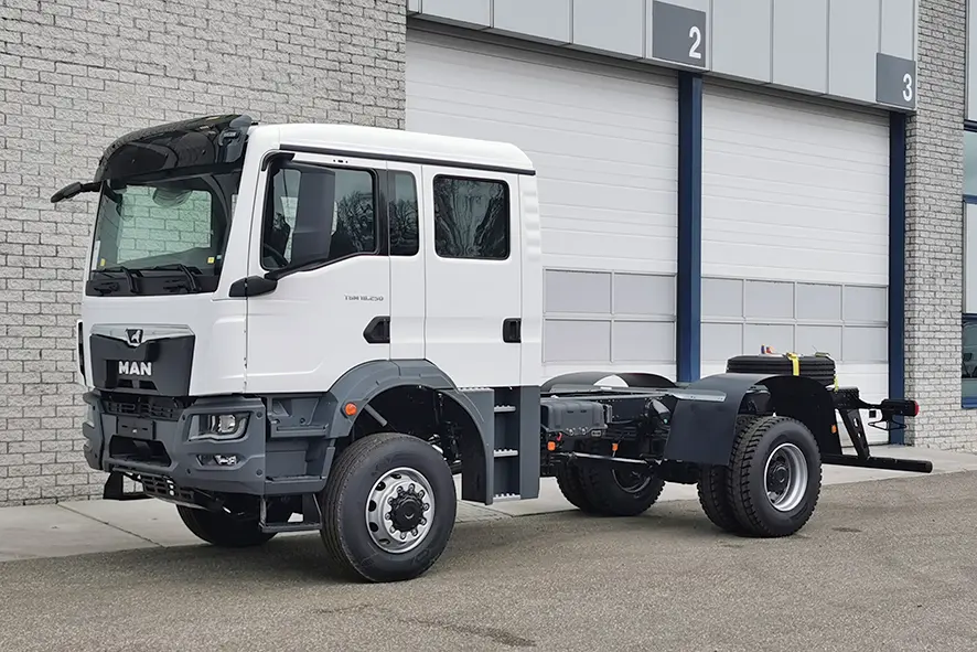 MAN TGM 18.250 BB CH Châssis Cabine 4x4 7
