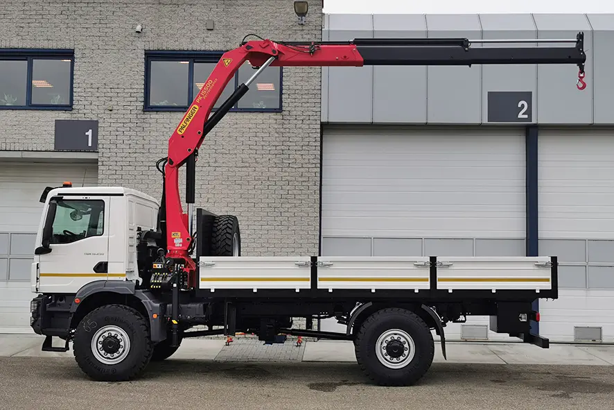 MAN TGM 18.250 BB CH Crane Truck 4x4 4