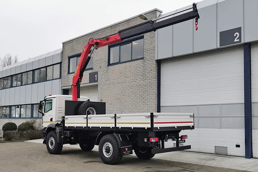 MAN TGM 18.250 BB CH 4x4 Crane Truck 15