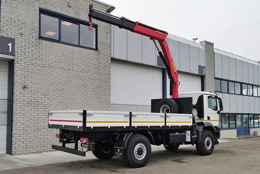 MAN TGM 18.250 BB CH Crane Truck 4x4 16