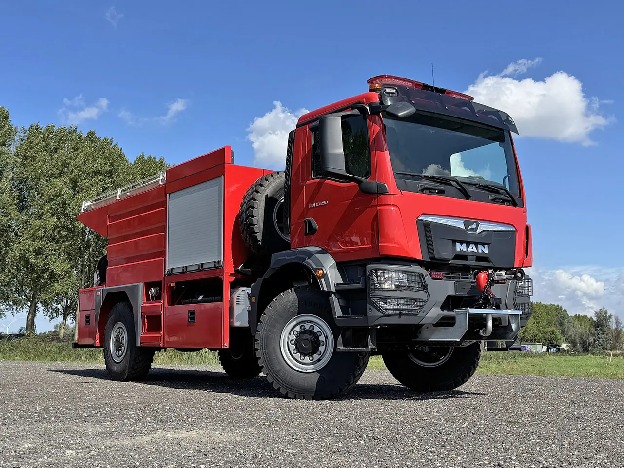 MAN TGM 18.250 BB CH Fire Fighter Truck 4x4 4