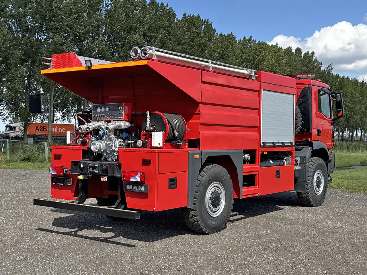 MAN TGM 18.250 BB CH Fire Fighter Truck 4x4 6