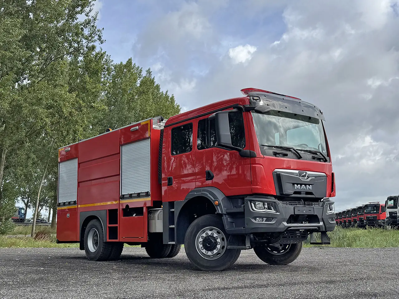 MAN TGM 18.250 BB CH Fire Fighter Truck 4x4 4