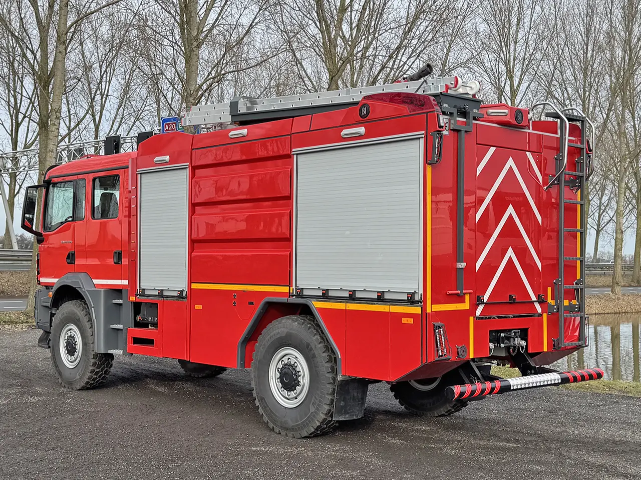 MAN TGM 18.290 BB CH Camion de pompiers 4x4