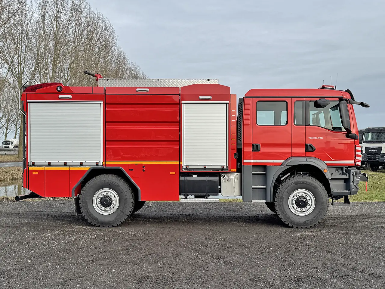 MAN TGM 18.290 BB CH Camion de pompiers 4x4 5