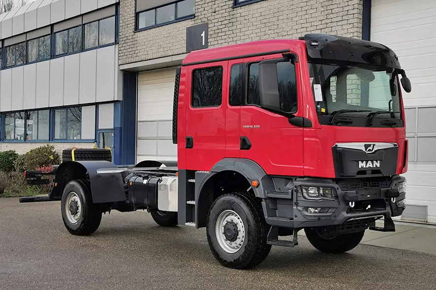 MAN TGM 18.320 BB CH Chassis Cabin 4x4