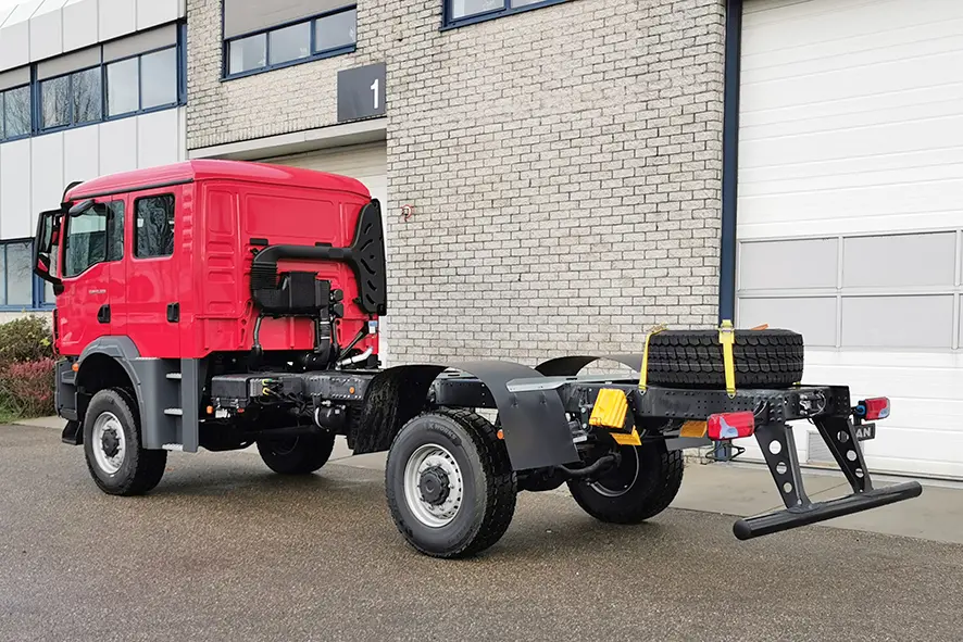 MAN TGM 18.320 BB CH Châssis Cabine 4x4 2