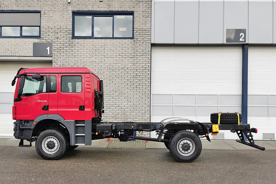 MAN TGM 18.320 BB CH 4x4 Chassis Cabin 4