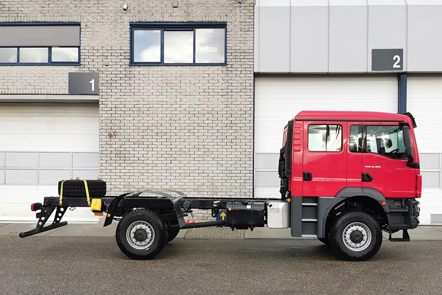 MAN TGM 18.320 BB CH Châssis Cabine 4x4 5