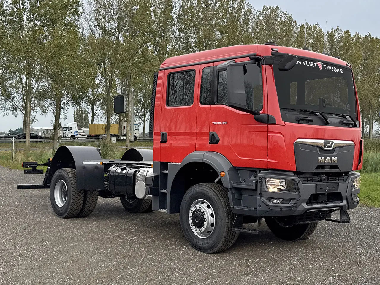MAN TGM 18.320 BB CH Chassis Cabin 4x4
