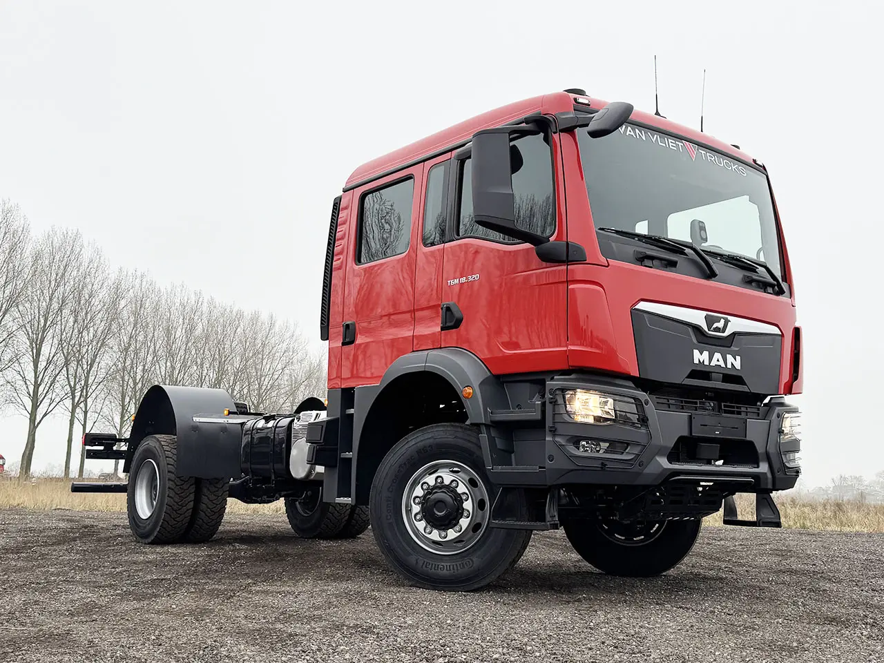 MAN TGM 18.320 BB CH 4x4 Chassis Cabin 4