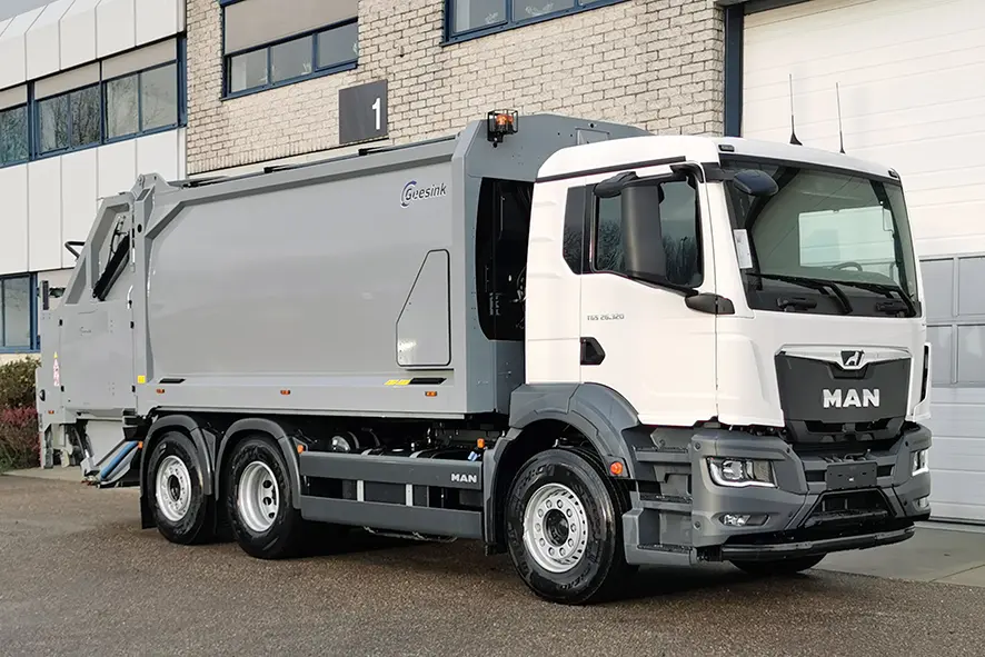MAN TGS 26.320 BL CH 6x2 Camion benne à ordures
