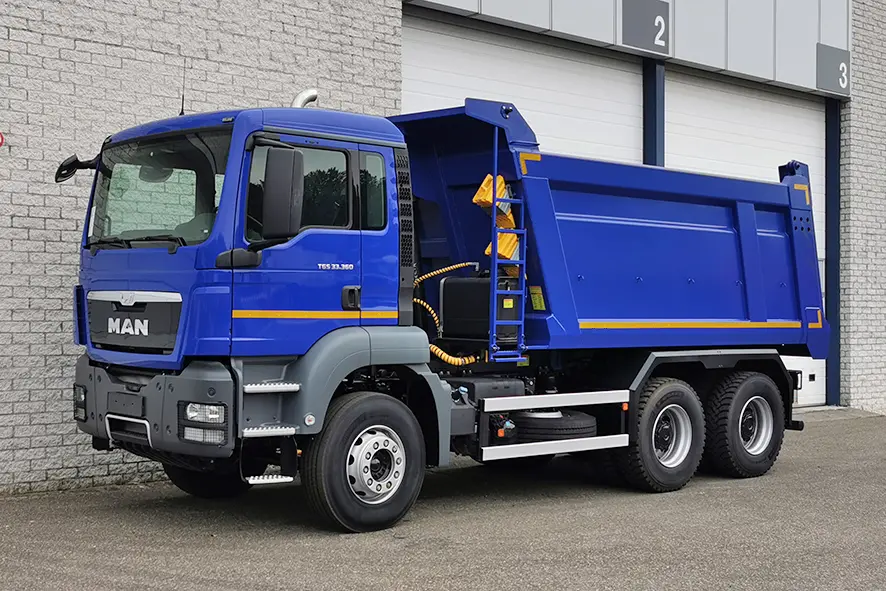 MAN TGS 33.360 BB-WW 6x4 Tipper Truck 8