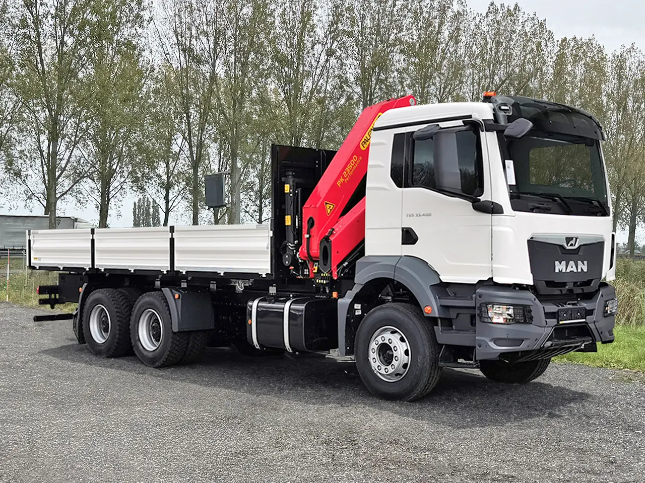 MAN TGS 33.400 BB CH Crane Truck 6x4