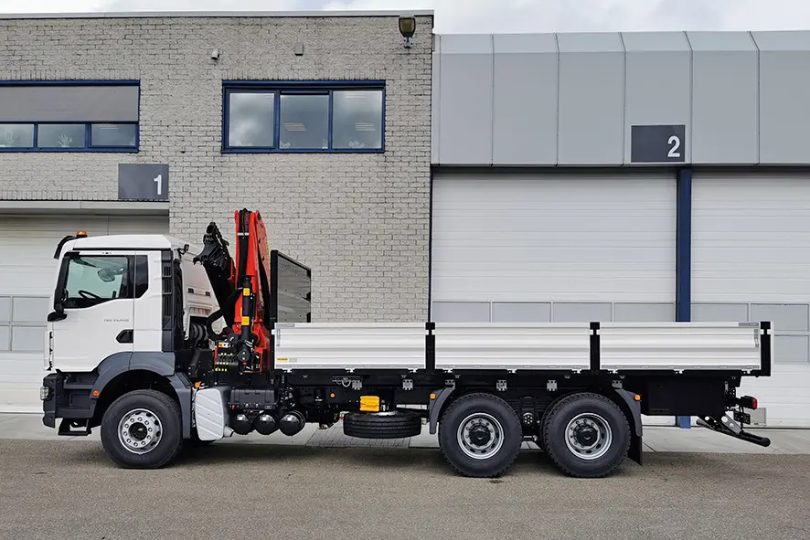 MAN TGS 33.400 BB CH Crane Truck 6x4 4