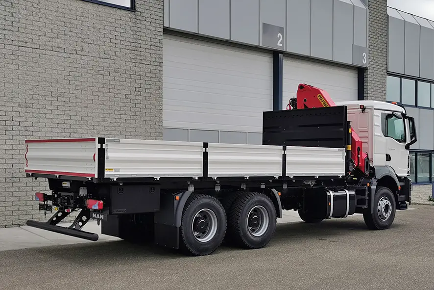 MAN TGS 33.400 BB CH Crane Truck 6x4 5