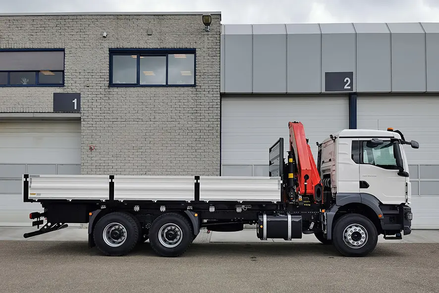 MAN TGS 33.400 BB CH 6x4 Crane Truck 6