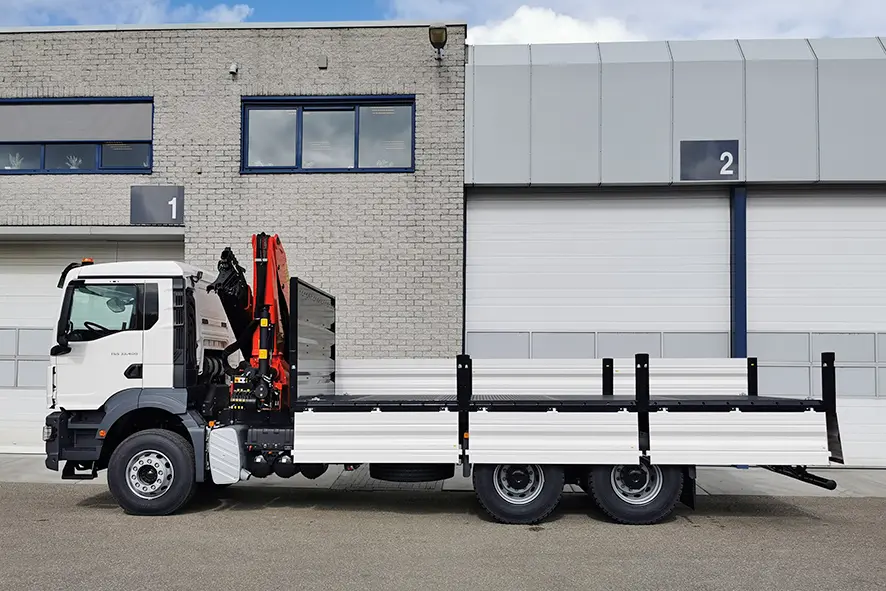 MAN TGS 33.400 BB CH Crane Truck 6x4 11
