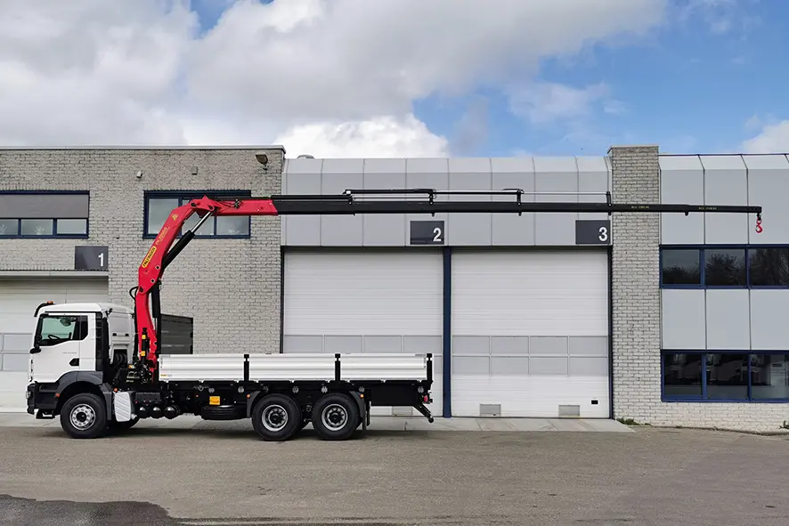 MAN TGS 33.400 BB CH Crane Truck 6x4 12
