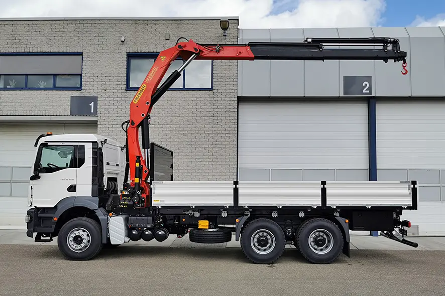 MAN TGS 33.400 BB CH Crane Truck 6x4 16
