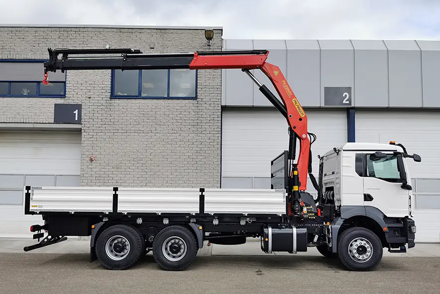 MAN TGS 33.400 BB CH Crane Truck 6x4 17