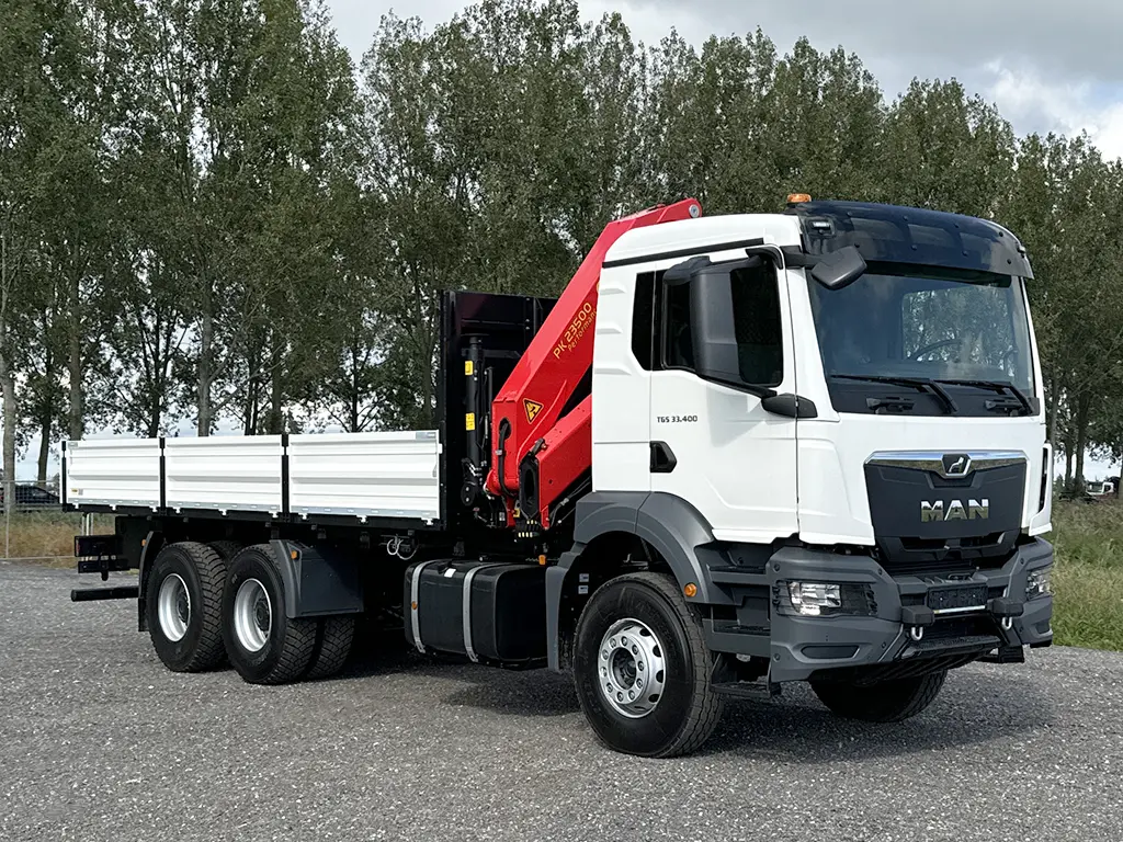 MAN TGS 33.400 BB CH 6x4 Crane Truck