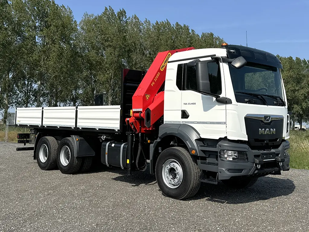 MAN TGS 33.400 BB CH 6x4 Crane Truck