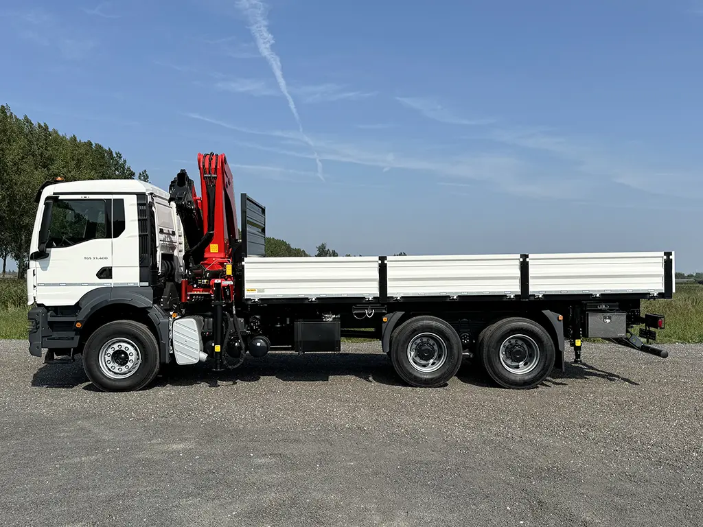 MAN TGS 33.400 BB CH Crane Truck 6x4 4