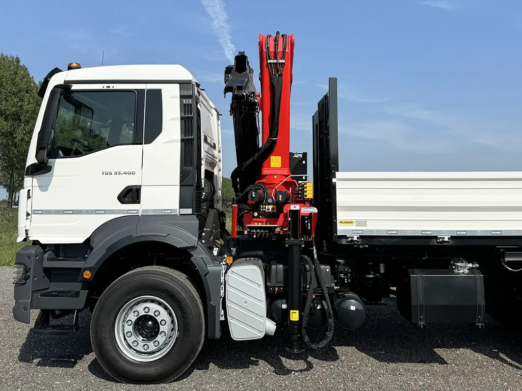 MAN TGS 33.400 BB CH Crane Truck 6x4 16