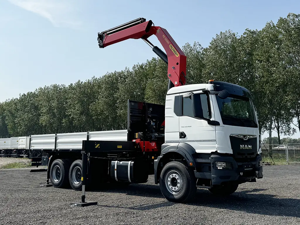MAN TGS 33.400 BB CH Crane Truck 6x4 19