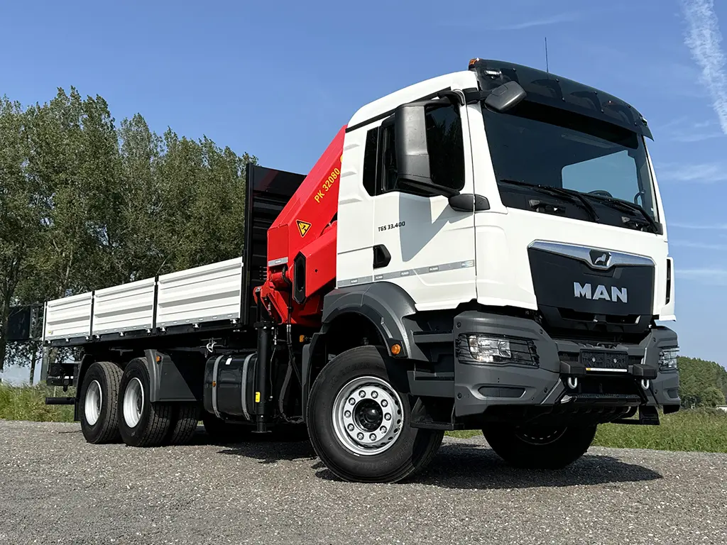 MAN TGS 33.400 BB CH Crane Truck 6x4 24