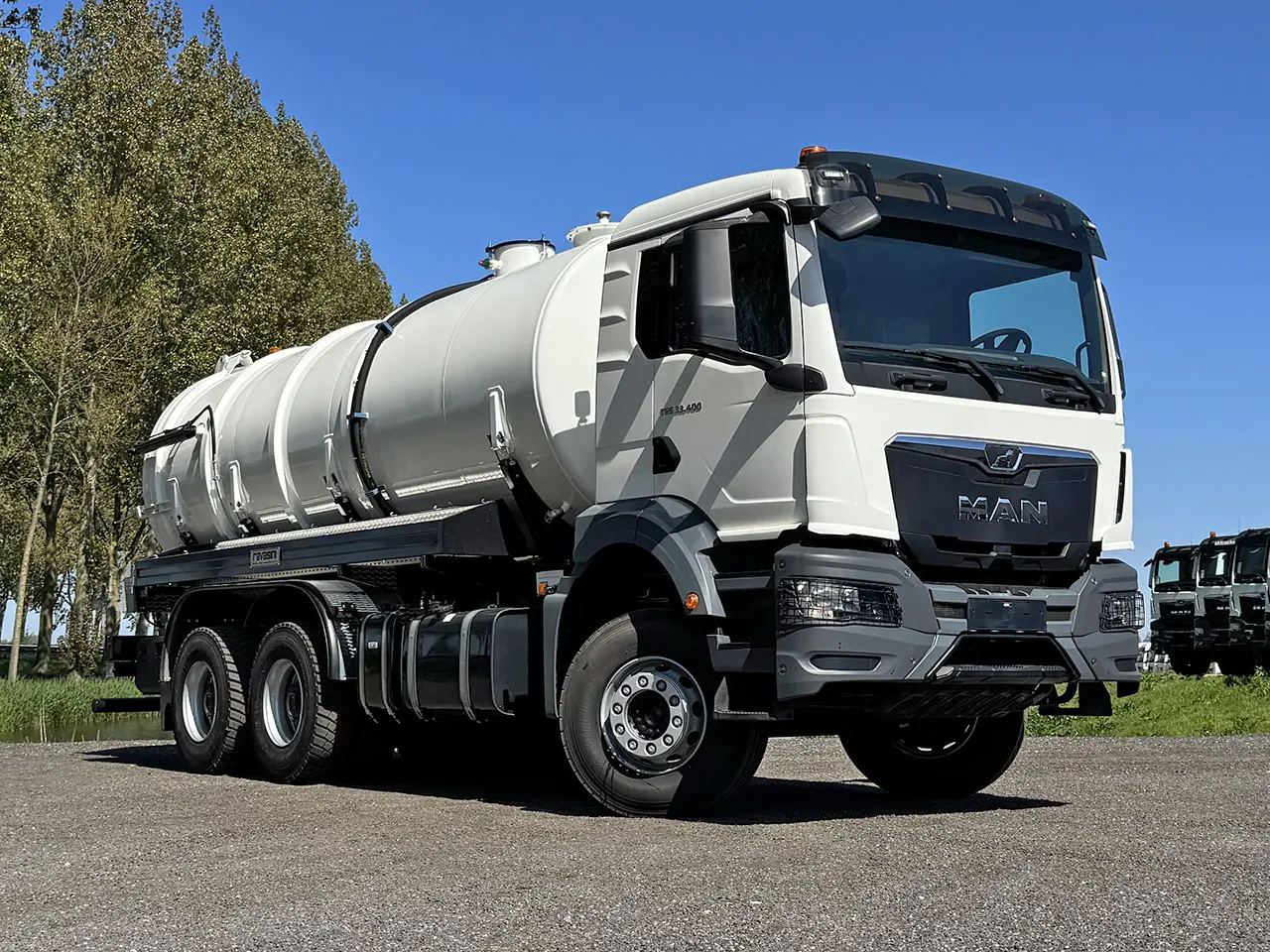 MAN TGS 33.400 BB CH Sewage Tank Truck 6x4 4