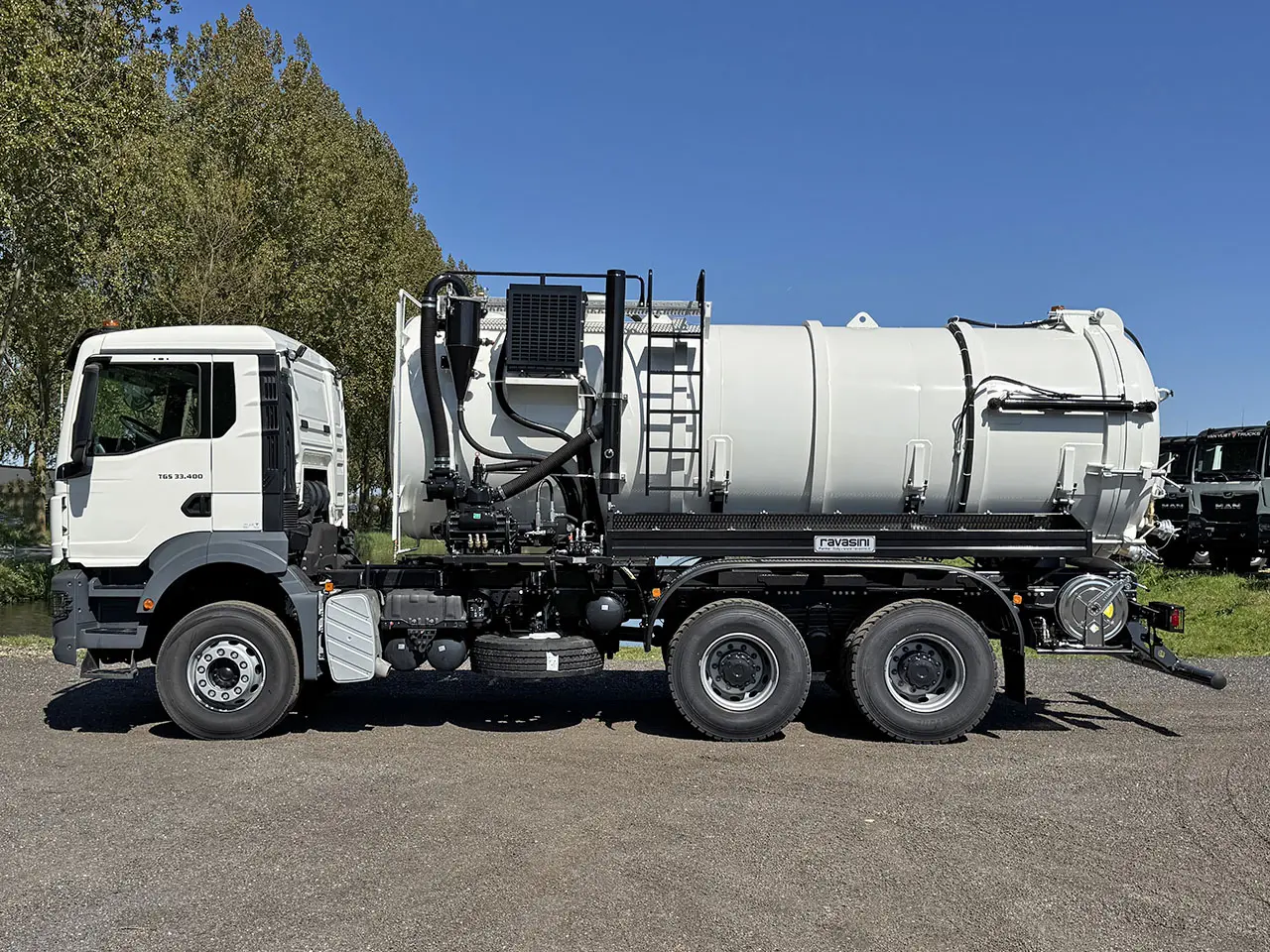 MAN TGS 33.400 BB CH Sewage Tank Truck 6x4 7