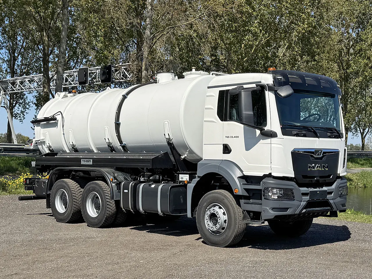 MAN TGS 33.400 BB CH Sewage Tank Truck 6x4