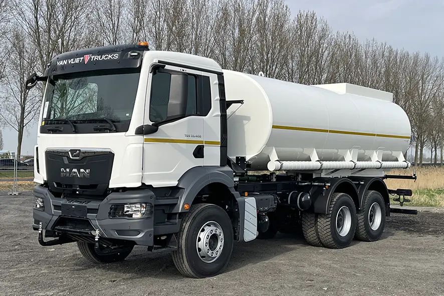 MAN TGS 33.400 BB CH Water Tank Truck 6x4 7