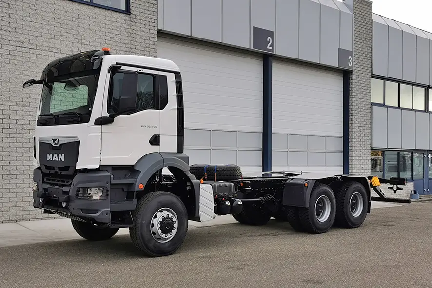 MAN TGS 33.400 BB CH Chassis Cabin 6x6 7