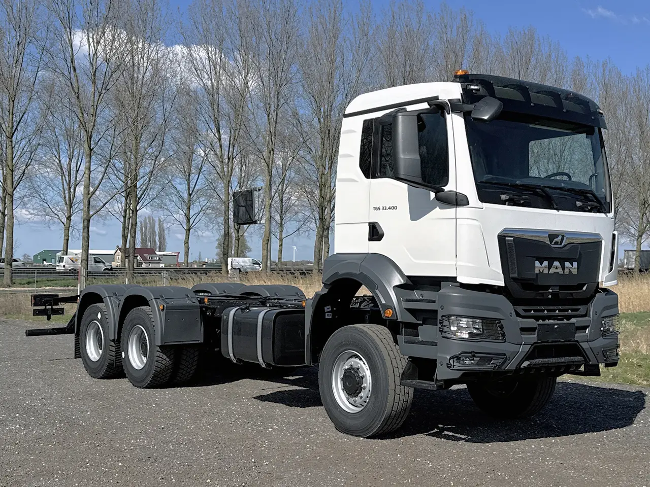 MAN TGS 33.400 BB CH Châssis Cabine 6x6