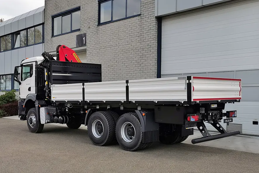 MAN TGS 33.400 BB CH Crane Truck 6x6 2